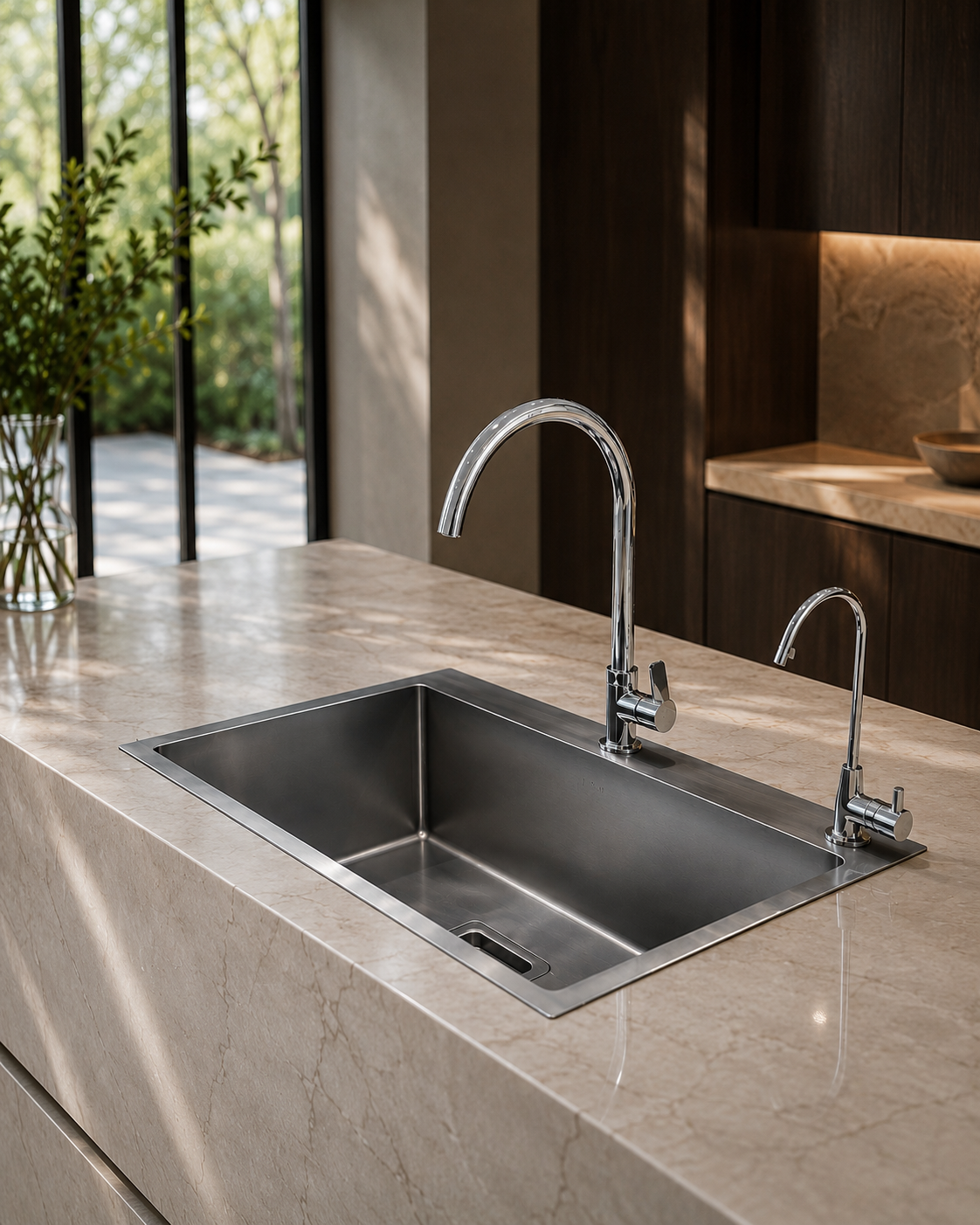 SS 304 Kitchen Sink 24*18 (with Taphole)