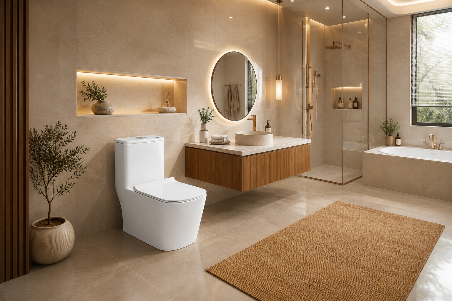 One piece WC